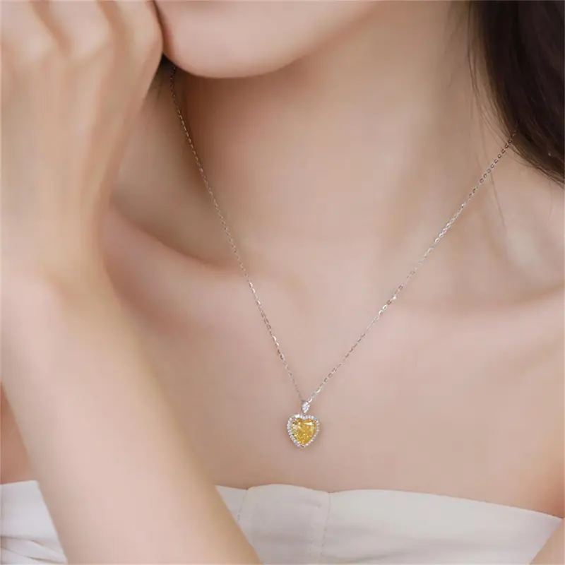 PIARA S925 Silver Necklaces Women's-3