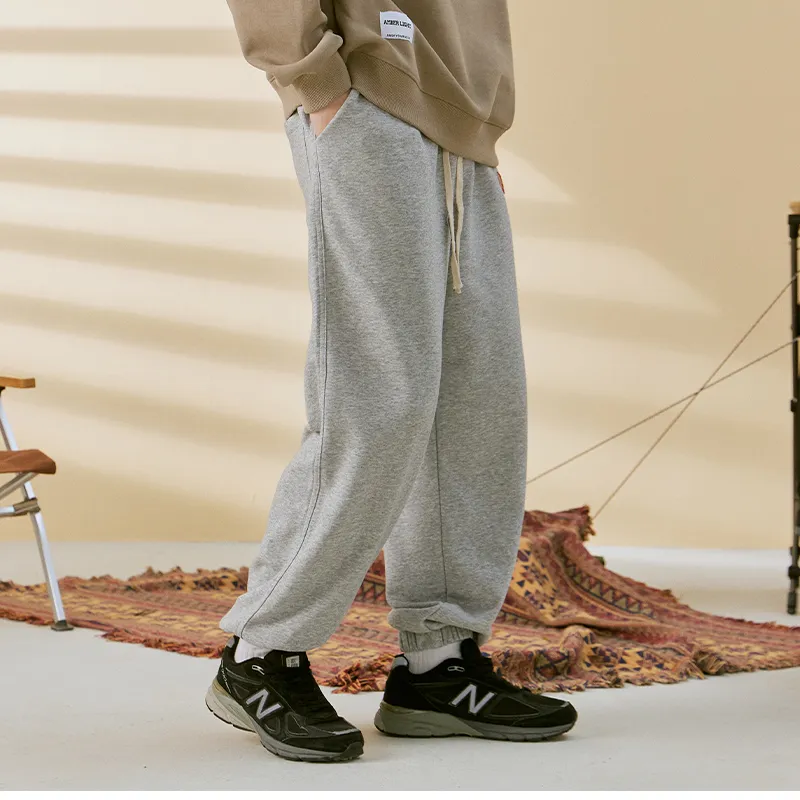 AMBER LIGHT Knitted Sweatpants Unisex-4