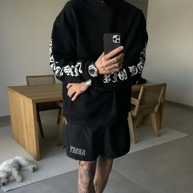 Askyurself Sweatshirts Unisex Black-4