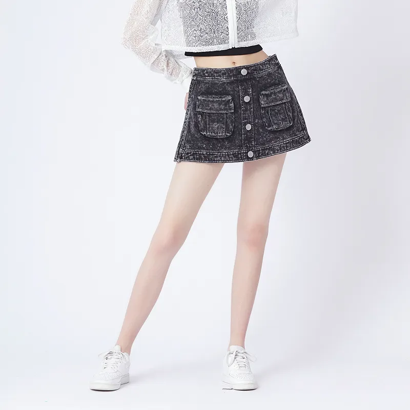 Laurence & Chico Denim Short Skirts Women's-4