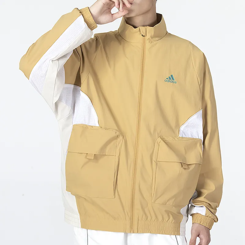 Adidas Jackets Men Khaki-3