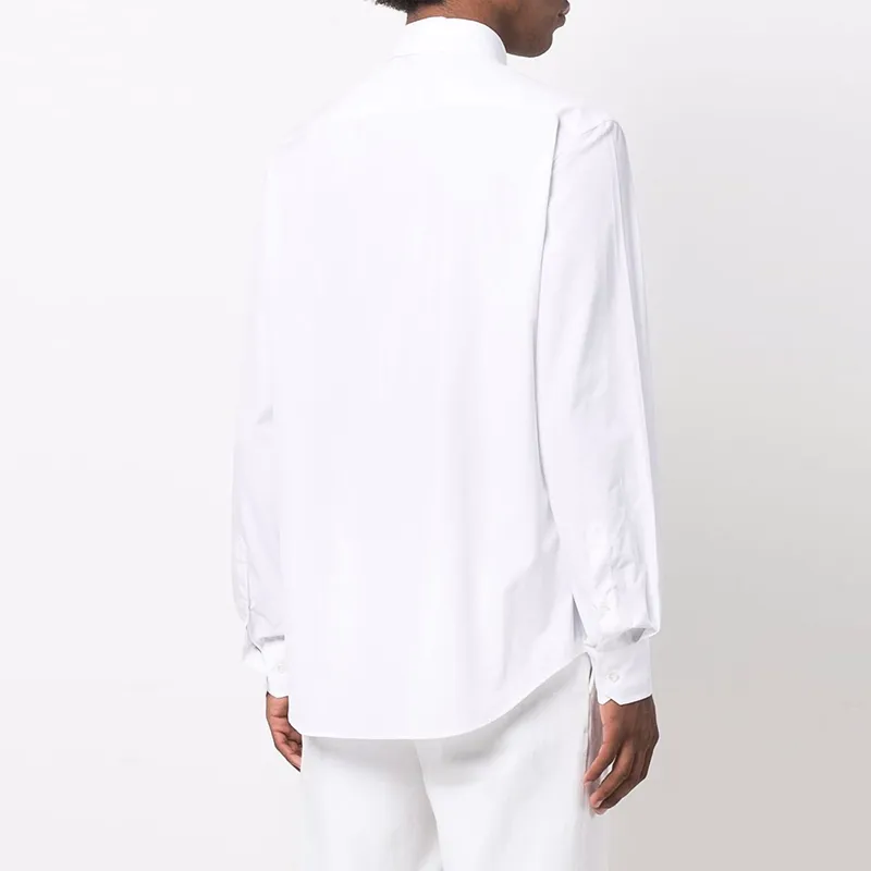 GIORGIO ARMANI Shirts Men White-4