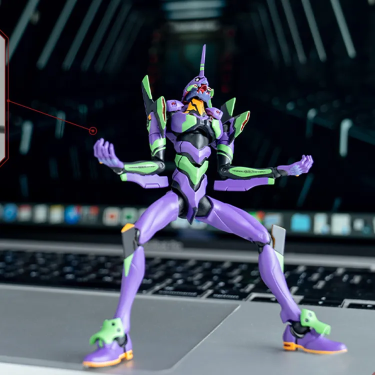 BANDAI Action Figure Collection Mecha Jitong Neon Genesis Evangelion EVA Evangelion 01 Praying Mantis Mecha Hobby Model-1