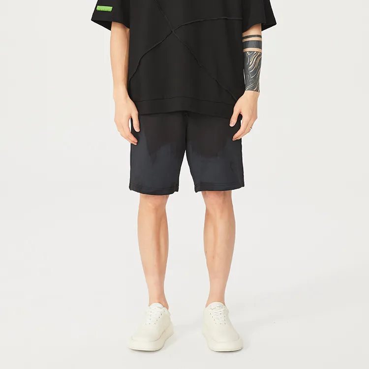 Caver&Hunter SS22 Loose Fit Shorts Unisex Black-2