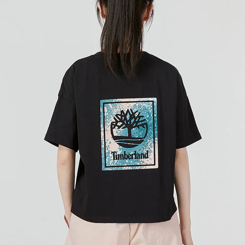 Timberland T Shirts Women's Black-3