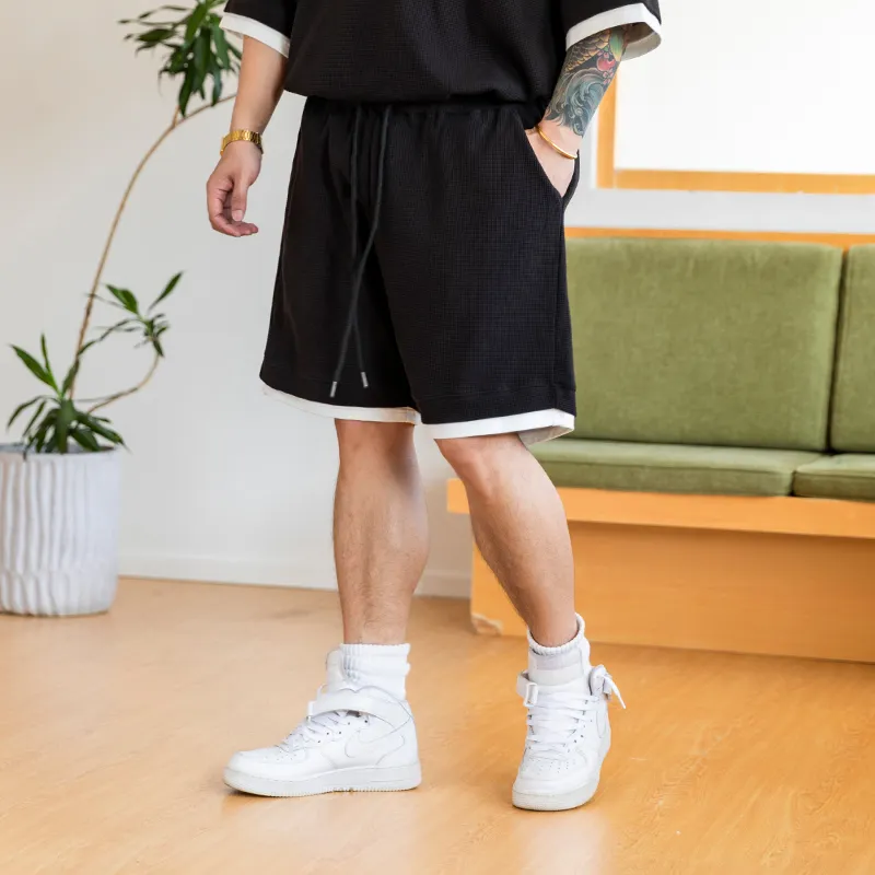 WAYNEXZAVIER Casual Shorts Men-9