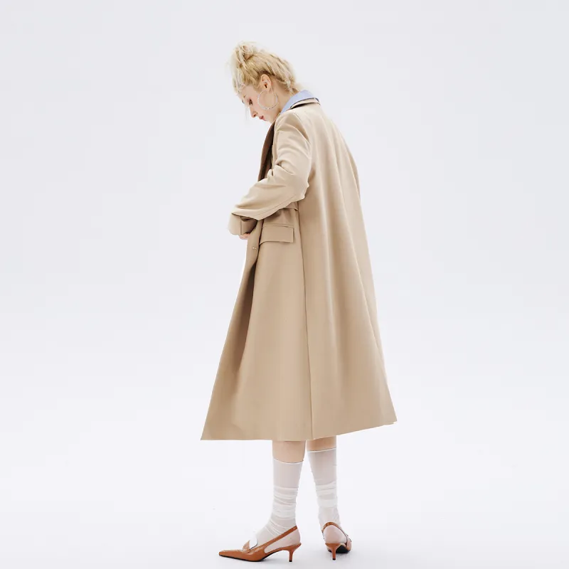 I'M ONE Trench Coats Women's-9