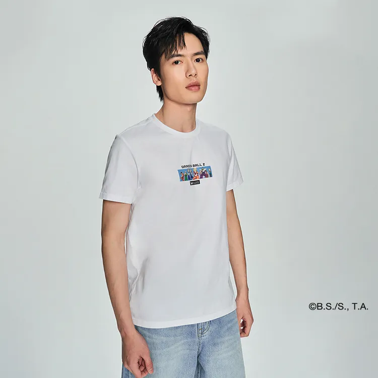 Dragon Ball X Lee Xline X Dragon Ball Z Co branded Series T Shirts Unisex White-6