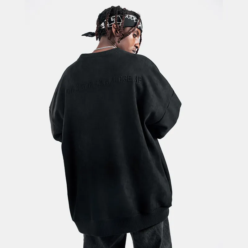 BTW Crew Neck Loose Fit Sweatshirt Unisex-15