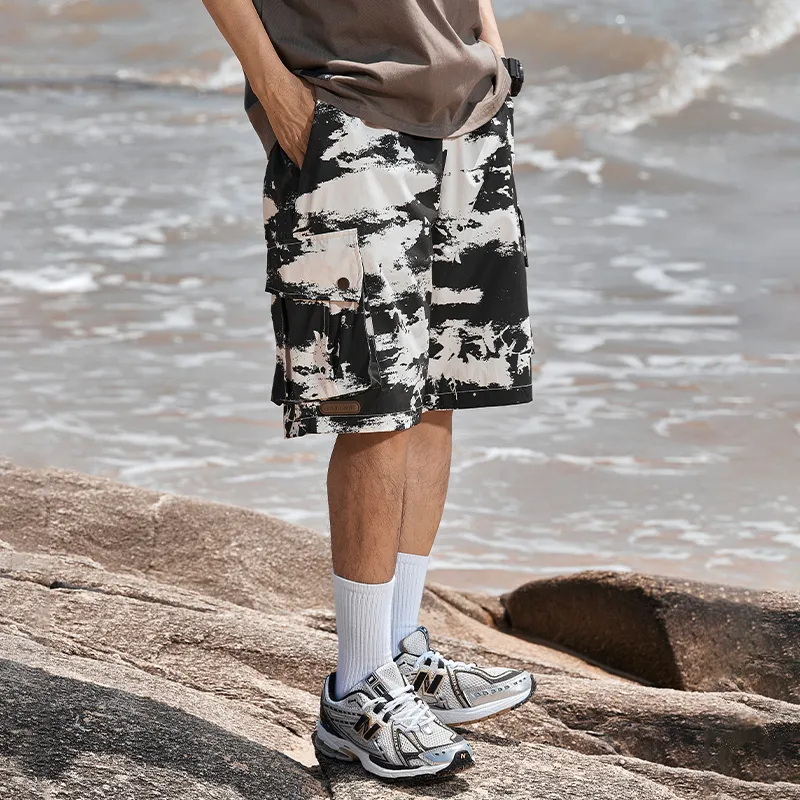 AMBER LIGHT AMBER LIGHT Mountain Outdoor Casual Shorts Unisex-6