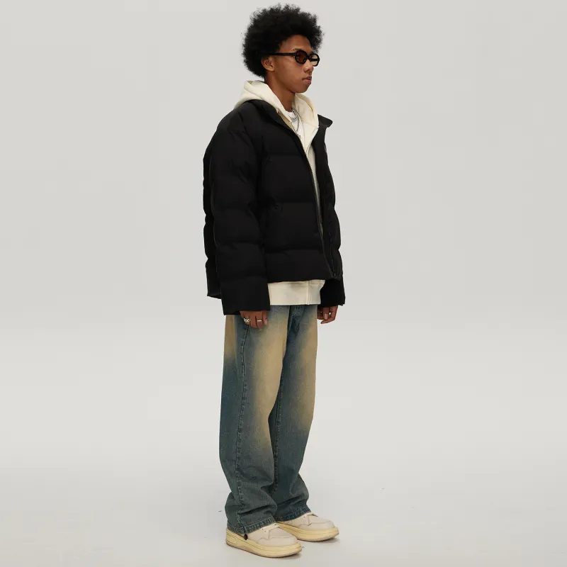 Teach Peace Puffer Jacket Unisex-6