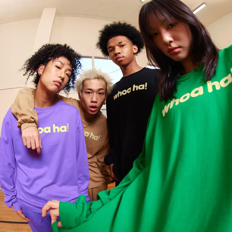 WHOA HA! Sweatshirts Unisex-2