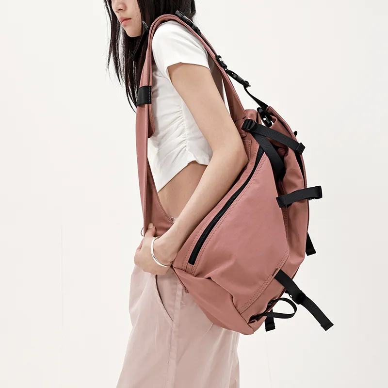 MYEDITION Messenger Bag, Gym Bag, Handbag, Shoulder Bag, Crossbody Bag, Outdoor Bag Nylon Fabric Multicolor Unisex-25