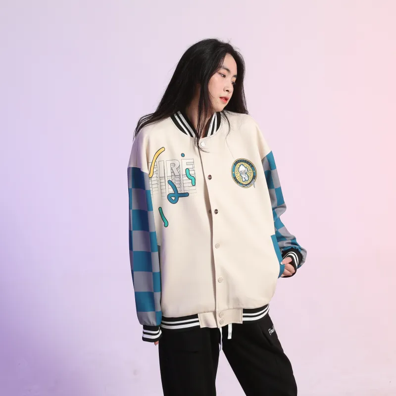 FireMonkey Baseball Jacket Fall Winter Unisex-3