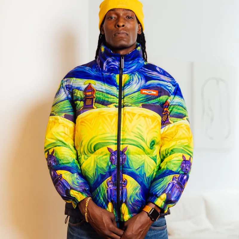 SPRAYGROUND Down Jacket Unisex Multicolor-6