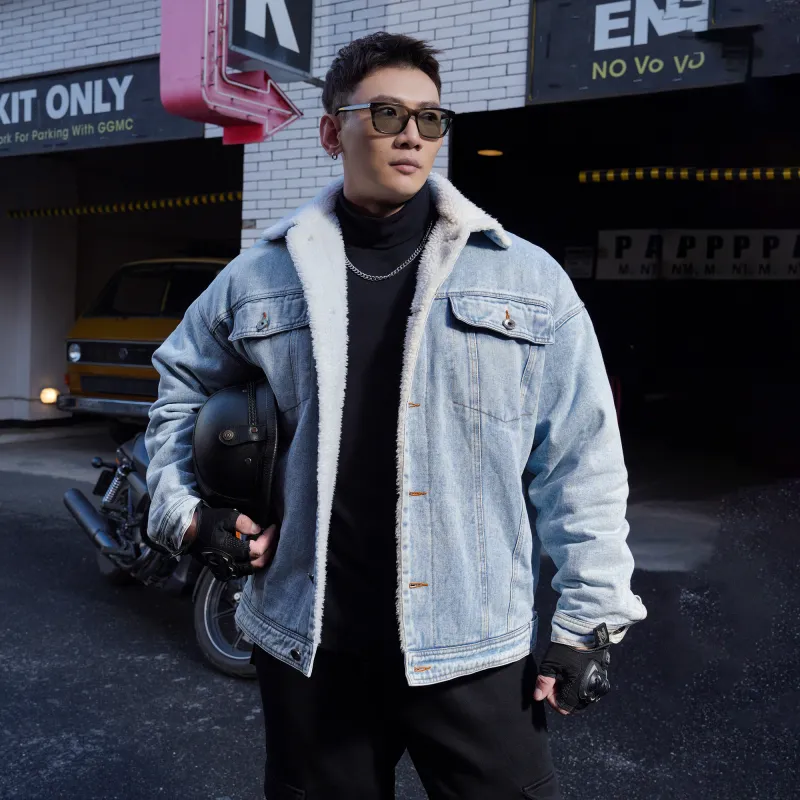 BD.POWER UP+ Denim Jacket Men's Blue-3