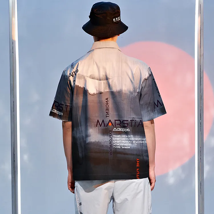 Kappa Mars Series Shirts Men-9