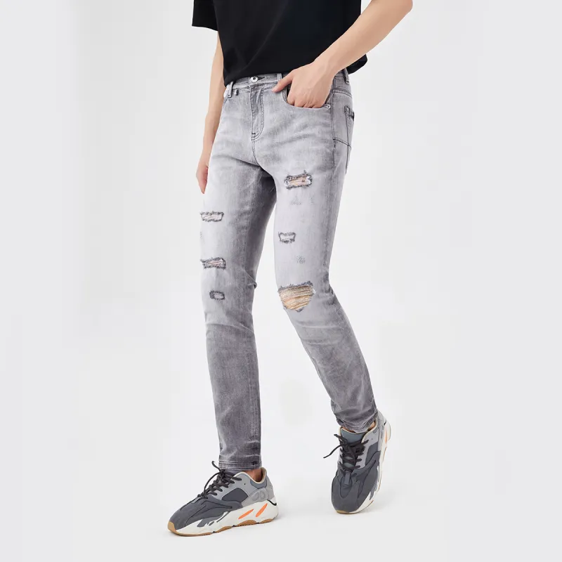23R+ Jeans Men Gray-5