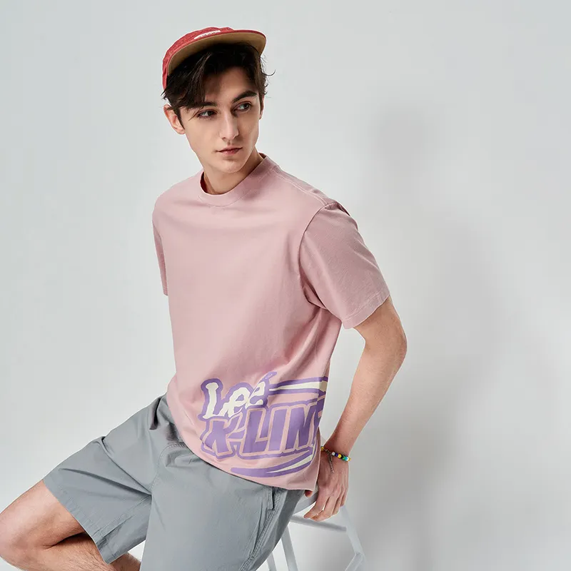 Lee Xline Casual Shorts Men Gray-5