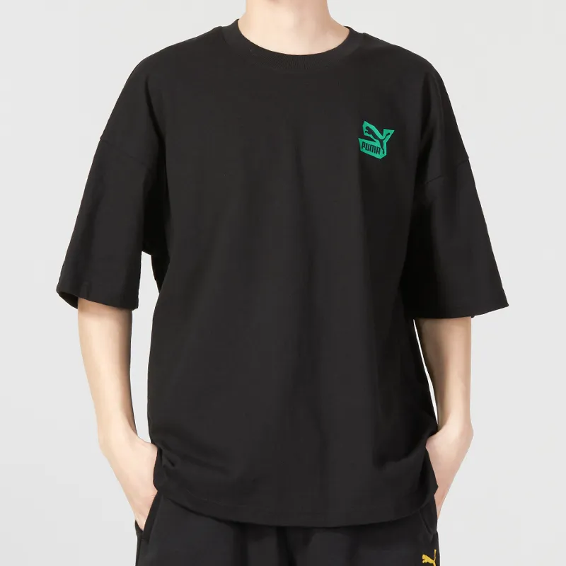 PUMA CLASSICS T Shirts Men Black-2