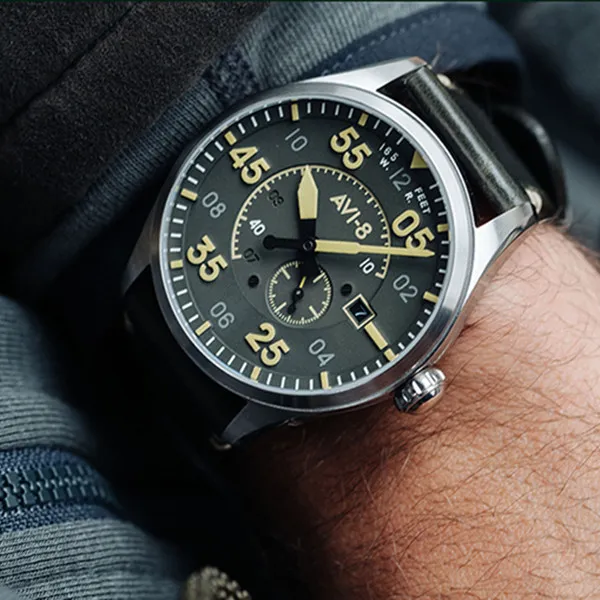 AVI 8 Men Spitfire Watch-3