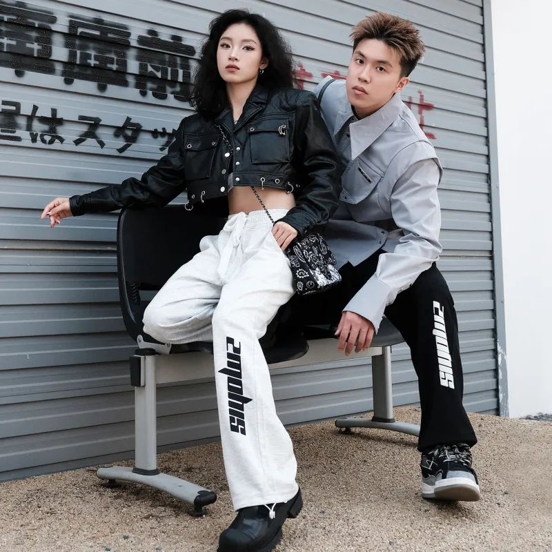 ZMOH Knitted Sweatpants Unisex-3