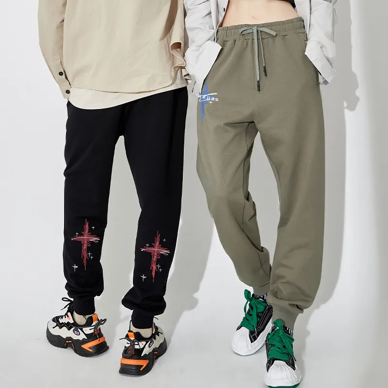 SANSYAS Knitted Sweatpants Unisex-4