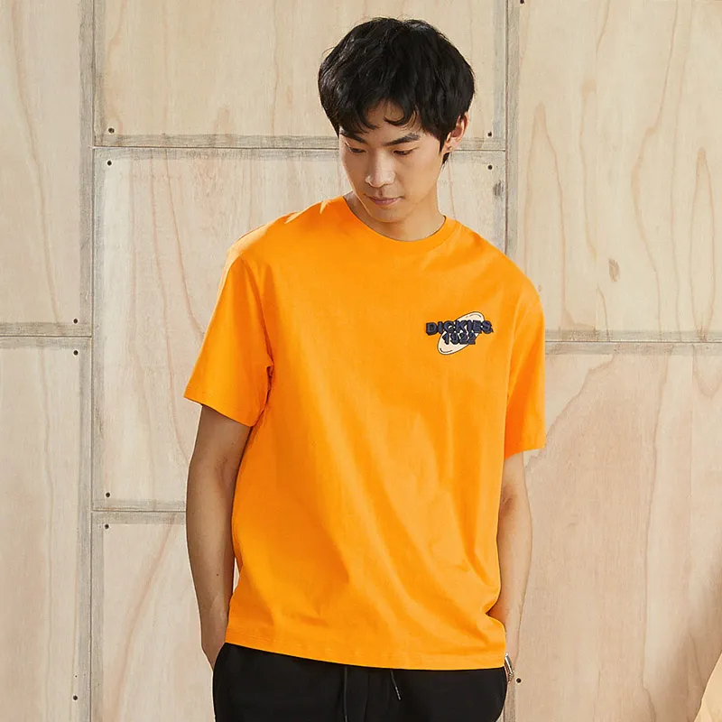 Dickies SS22 T-Shirt Unisex Orange Red-4