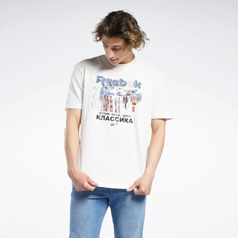 Reebok T Shirts Unisex White-2