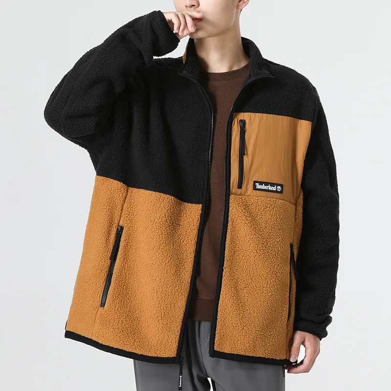 Timberland Velvet Jackets Men Black-2
