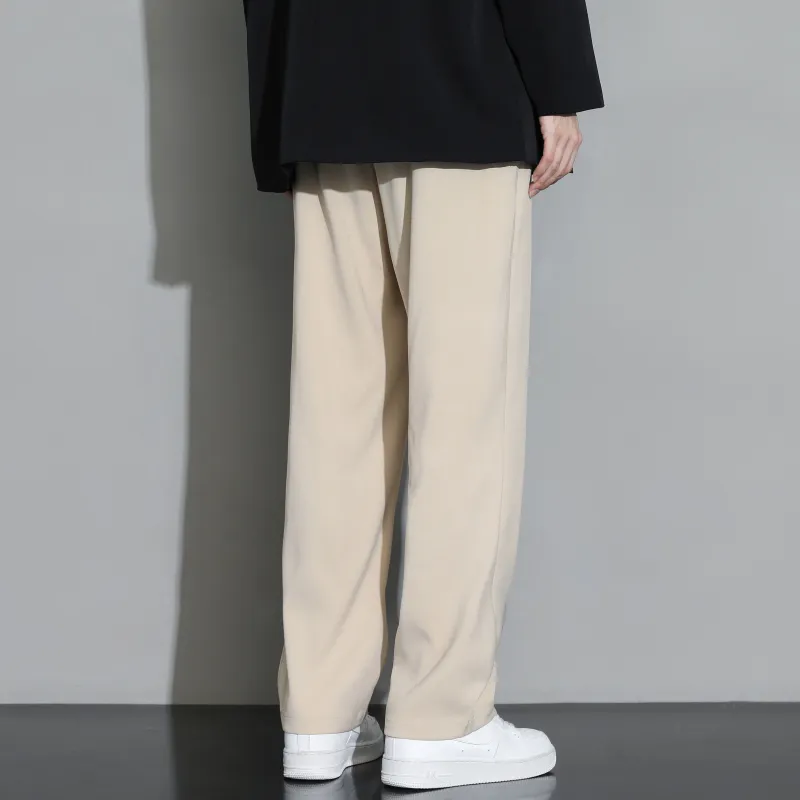 Freamve Straight Casual Pants Unisex-9