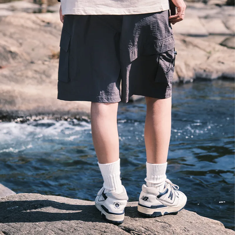 AMBER LIGHT AMBER LIGHT Mountain Outdoor Casual Shorts Unisex-11