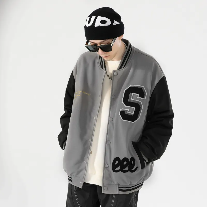 SIDEEFFECT Baseball Jacket Coat Unisex-12