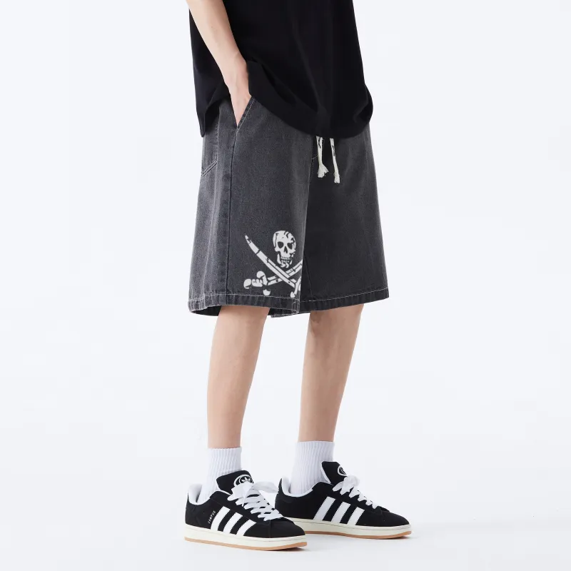 SEANBYSEAN Denim Shorts Unisex-17