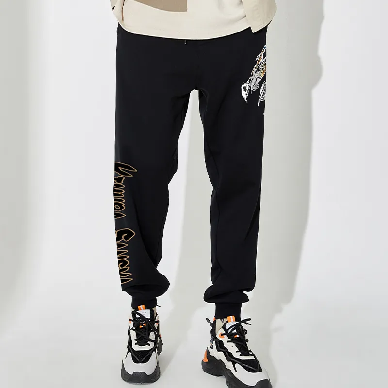 SANSYAS HONGLIANZHIMENG Jogger Casual Pants Unisex Black-3