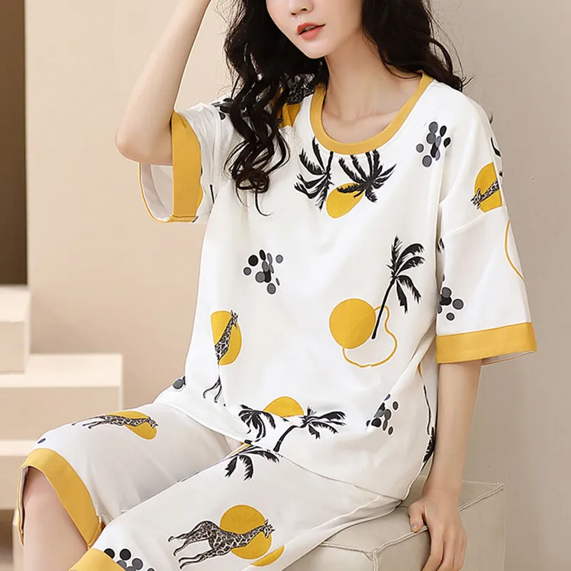 Xiang Ning Pai Women's Pajama Sets-4