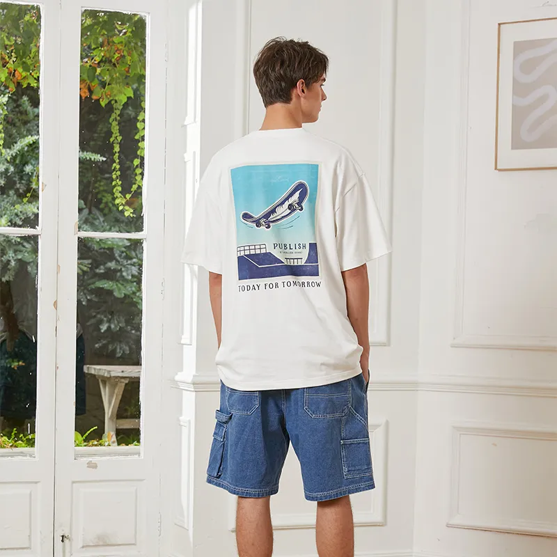 PUBLISH T-Shirts Unisex White-3