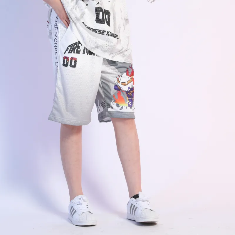 FireMonkey Basketball Shorts Unisex-3