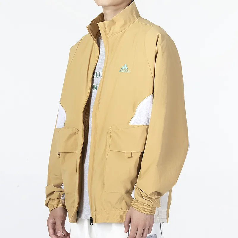 Adidas Jackets Men Khaki-4