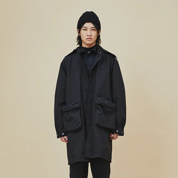 Herschel Trench Coats Unisex-9