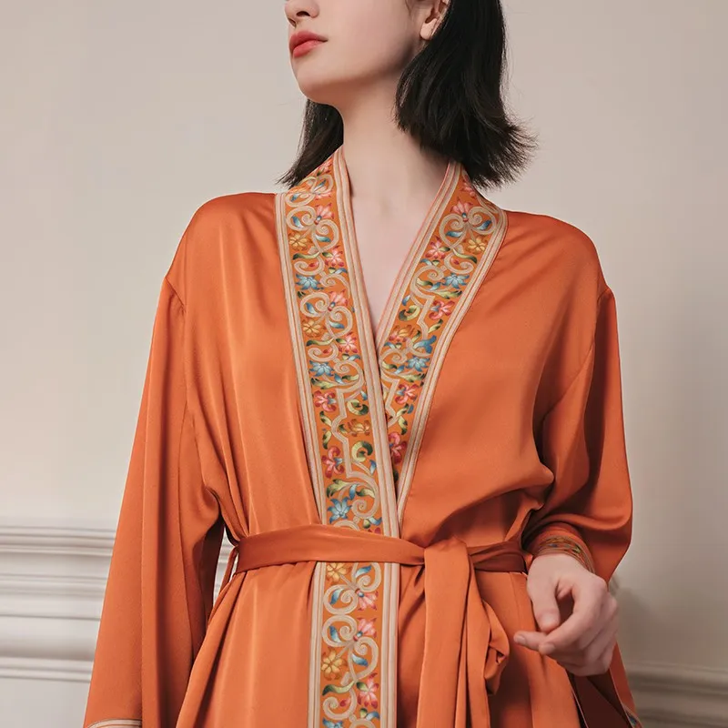 SOLO SETA Women's Bath Robes-1