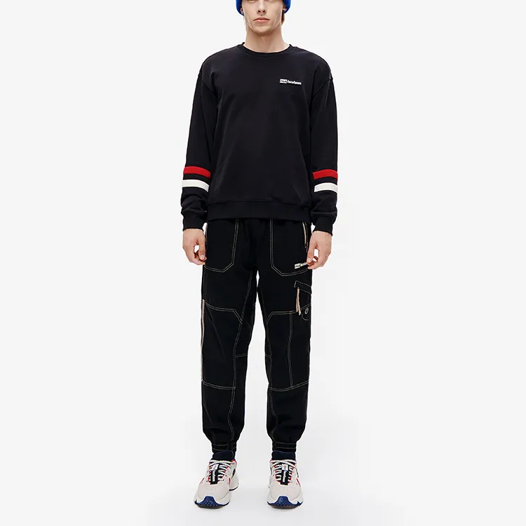 FILA FUSION Casual Pants Men Elegant Black-2