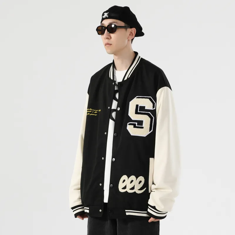 SIDEEFFECT Baseball Jacket Coat Unisex-2