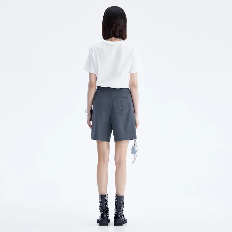 LOFT SHINE T Shirt Women's Raw White-2