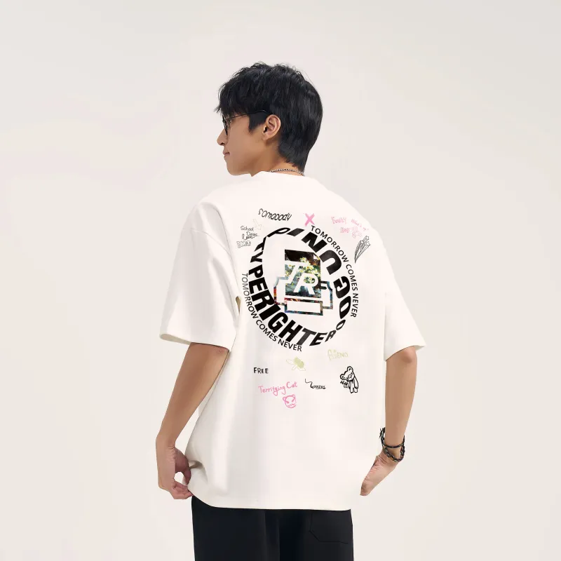 TYPERIGHTER Elbow Length Sleeved T Shirt Unisex-4