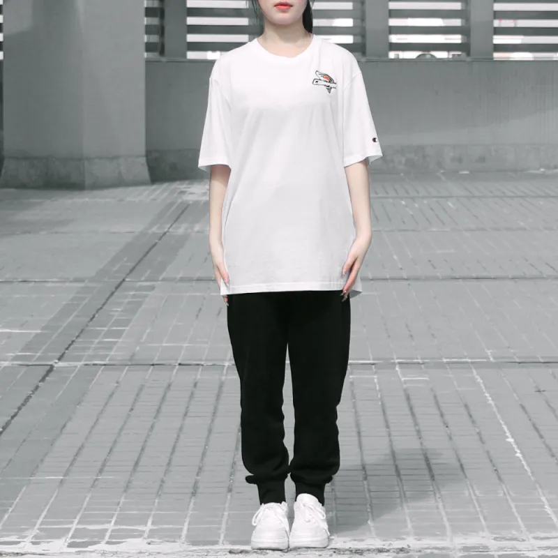 Champion T Shirts Unisex White-1