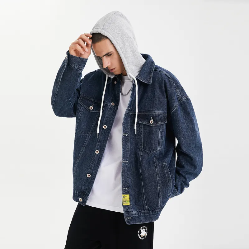 GUKUUL Denim Jacket Unisex Blue-6