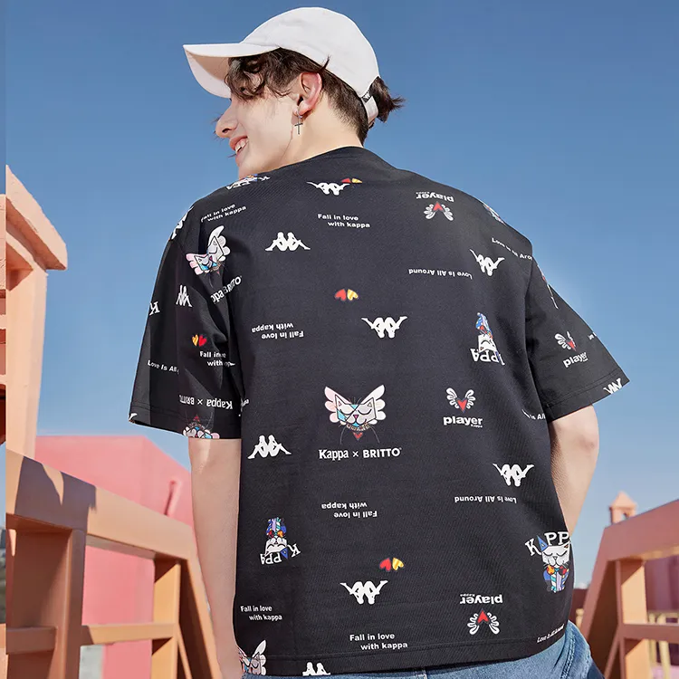Kappa x Britto Drop Shoulder Sleeve T-Shirt Unisex-10