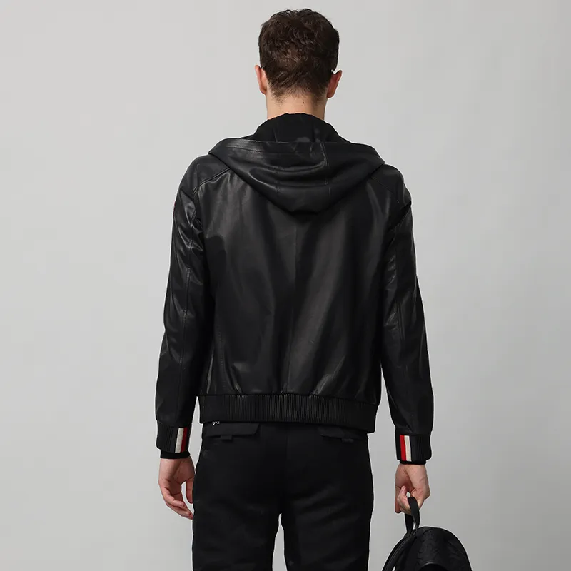 RARE Leather Jacket Men's Black-4