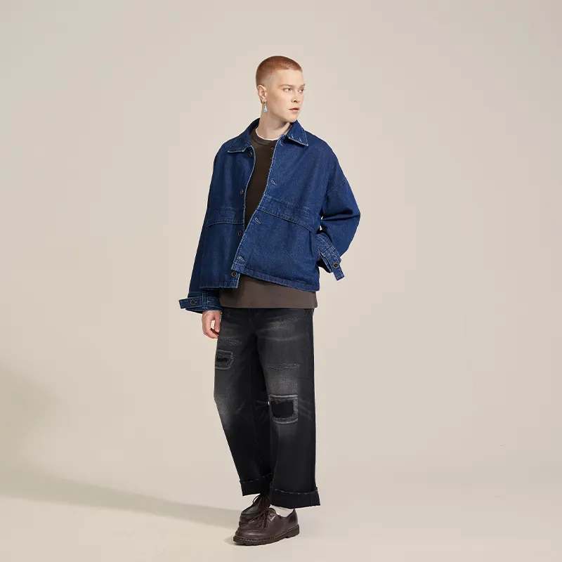 Prth Promethean Denim Jackets Unisex Blue-18